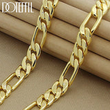 8mm Chain Link Necklace 22-Inches Wedding Jewelry