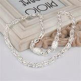 925 Silver 5mm 20" Chain Necklace Wedding Party Jewelry