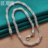 925 Silver 5mm 20" Chain Necklace Wedding Party Jewelry
