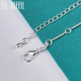 925 Silver Dolphin Pendant Bracelet Chain for Women