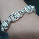925 Silver Bracelet Snake Chain Screw Fit European Silver Charms DIY Gift