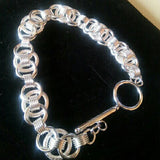 925 Silver Bracelet Snake Chain Screw Fit European Silver Charms DIY Gift
