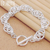 925 Silver Bracelet Snake Chain Screw Fit European Silver Charms DIY Gift