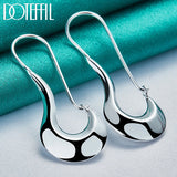 925 Silver Shoe Drop Earrings Women Jewelry Gift