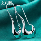 925 Silver Shoe Drop Earrings Women Jewelry Gift