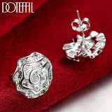 925 Silver Roses Stud Earrings for Women - High Quality Jewelry