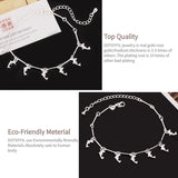 925 Silver Dolphin Pendant Bracelet for Women Wedding Jewelry