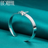 925 Silver Dragonfly Bangle Bracelet Wedding Engagement Party Jewelry