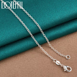 Heart Pendant Necklace 925 Silver for Women