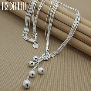 925 Silver Snake Chain Necklace for Women 18 Inches