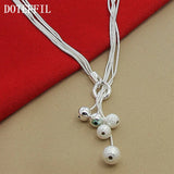925 Silver Snake Chain Necklace for Women 18 Inches