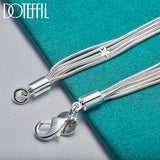 925 Silver Starfish Bracelet for Women Wedding Jewelry