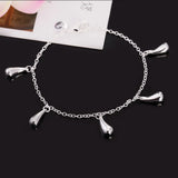 925 Silver Raindrop Bracelet Wedding Jewelry