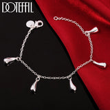925 Silver Raindrop Bracelet Wedding Jewelry