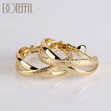 925 Silver Matte Rose Earrings Romantic Jewelry