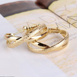 925 Silver Matte Rose Earrings Romantic Jewelry