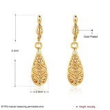 925 Silver Raindrop Earrings Wedding Party Jewelry