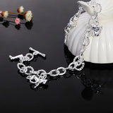 925 Silver Horse Package Boots Bracelet for Women