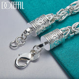 925 Silver Lobster Clasp Bracelet Chain for Wedding
