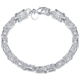 925 Silver Lobster Clasp Bracelet Chain for Wedding