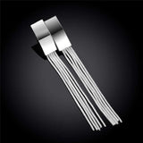 925 Sterling Silver Long Tassel Earrings Charm Women Jewelry Wedding