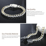 925 Sterling Silver Bracelet for Men and Women