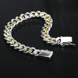 925 Sterling Silver Bracelet for Men and Women