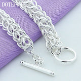 925 Silver Multi-circle Bracelet Woman Charm Wedding Jewelry