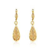 925 Silver/Rose Gold/18K Water Drop Earrings Wedding Party Gift
