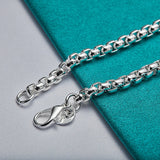 925 Silver 4mm Box Chain Bracelet