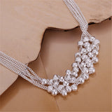 925 Silver Frosted Grape Bead Ball Bracelet Wedding Jewelry