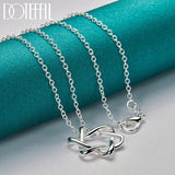 925 Silver Star Pendant Necklace 18-30 Inch Chain Wedding Engagement Charm