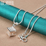 925 Silver Roman Numeral Pendant Necklace for Wedding Party