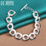 925 Silver Chain Bracelet For Men Women