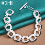 925 Silver Chain Bracelet For Men Women