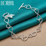 925 Silver Star Pendant Bracelet for Women