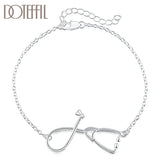 925 Silver Stethoscope Bracelet for Women