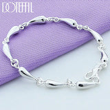 925 Sterling Silver Water Drop Bracelet Women Bracelet Silver Bracelet Jewelry