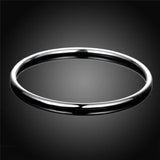 925 Sterling Solid Silver Bracelet for Women Wedding Engagement Jewelry