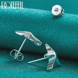925 Sterling Silver Starfish Earrings Wedding Jewelry Christmas Gift