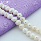 Natural Freshwater Pearl 925 Silver Bracelet for Women