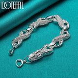 Dragon Bracelet 925 Sterling Silver Bangle Cuff Fine Jewelry