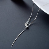 Women 925 Sterling Silver Snake Necklaces Solid Silver Chains