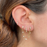 925 Silver Loulou Teardrops Earring Clips Women Wedding Gift