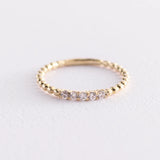 925 Sterling Silver CZ Line Crystal Ring Size 5-9 Slim Fine Jewelry