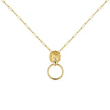 925 Sterling Silver Lion Necklace Long Chain Horoscope Finej Jewelry