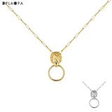 925 Sterling Silver Lion Necklace Long Chain Horoscope Finej Jewelry