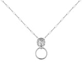 925 Sterling Silver Lion Necklace Long Chain Horoscope Finej Jewelry