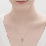 925 Sterling Silver Boy Girl Pendant Fine Jewelry