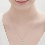 925 Sterling Silver Boy Girl Pendant Fine Jewelry